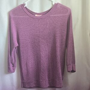Body Central Plum Knit Top